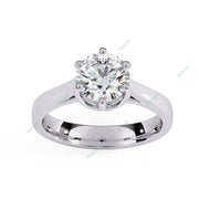 Hidden Accent Engagement Ring ENHI1065